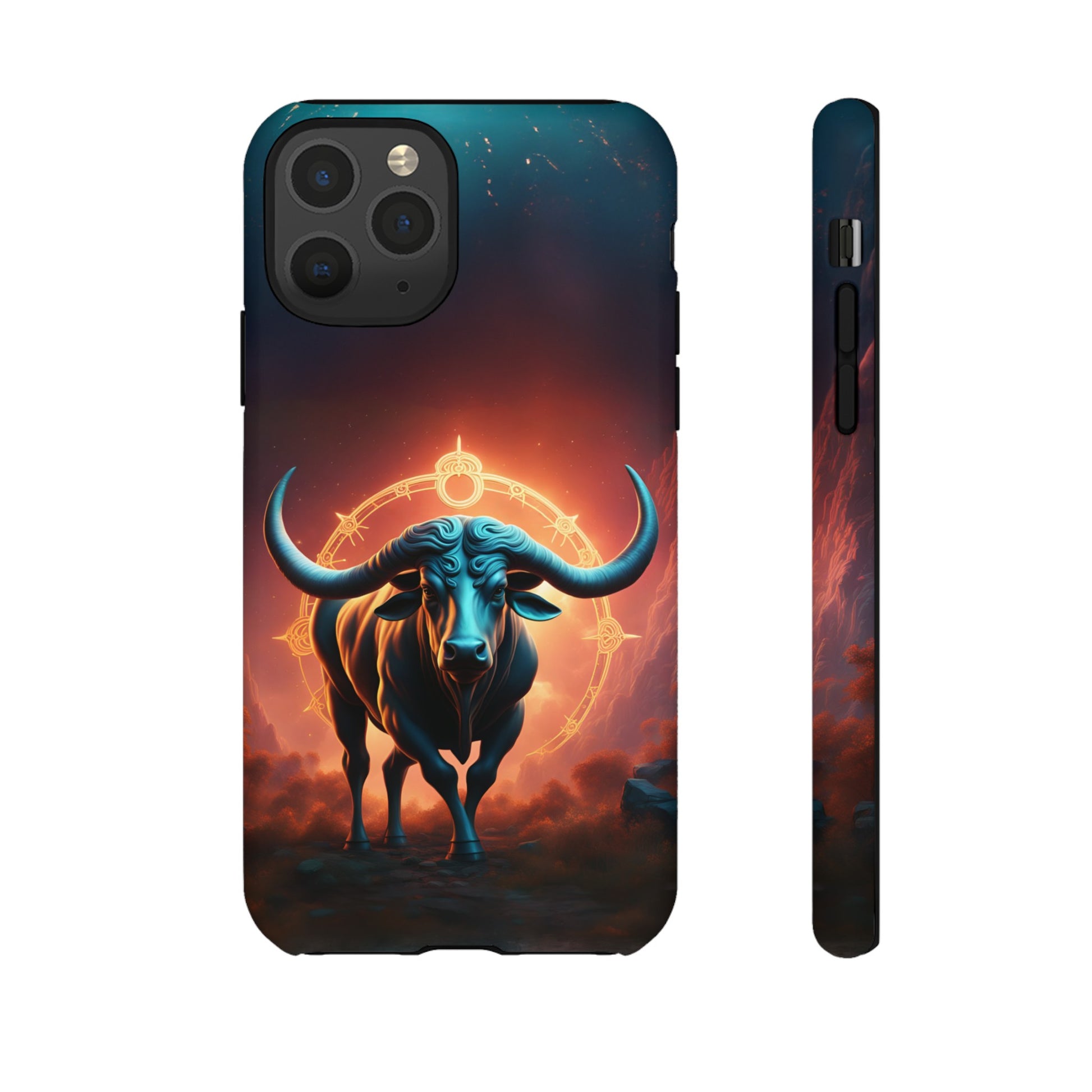 Taurus Bull Astrology Horoscope Tough Phone Case, Phone Case, JSCHAFFA.com