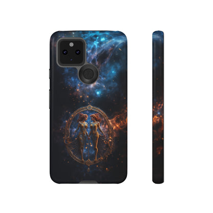 Gemini Horoscope Astrology Tough Case for iPhone Samsung Galaxy and Google Pixel Phone, Phone Case, JSCHAFFA.com