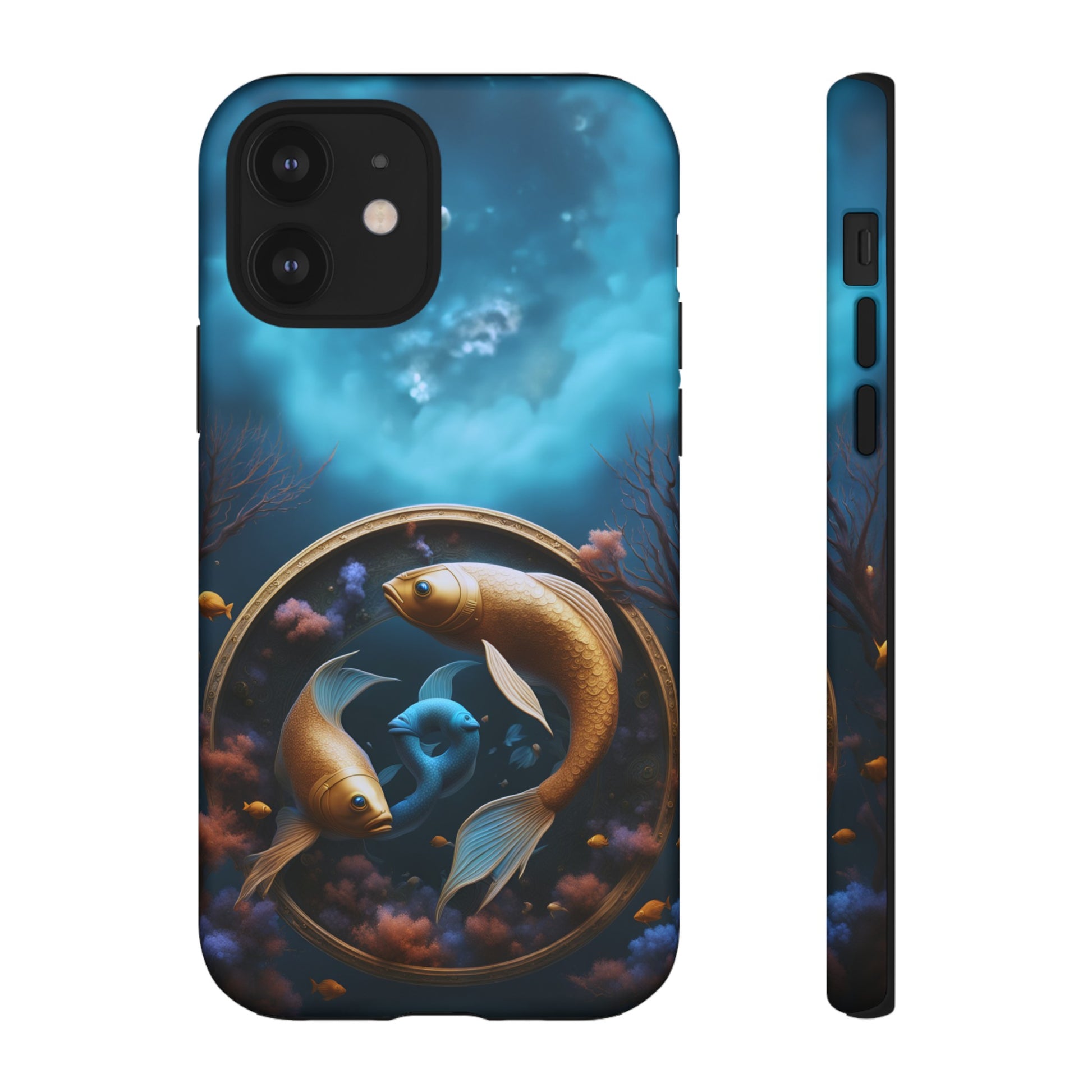 Pisces Horoscope Tough Phone Case for iPhone Google Samsung, Phone Case, JSCHAFFA.com