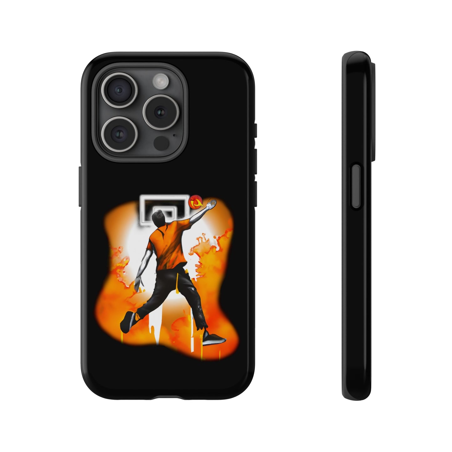 Basketball Tough Phone case iPhone Samsung Google, Phone Case, JSCHAFFA.com