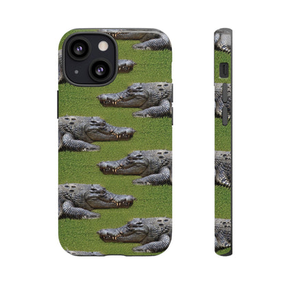 Crocodile Tough Phone Case Cover - Durable Protection with Reptile Style