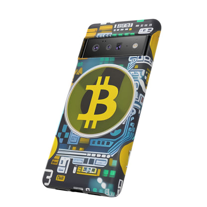 Bitcoin phone case iPhone Samsung Google, Phone Case, JSCHAFFA.com