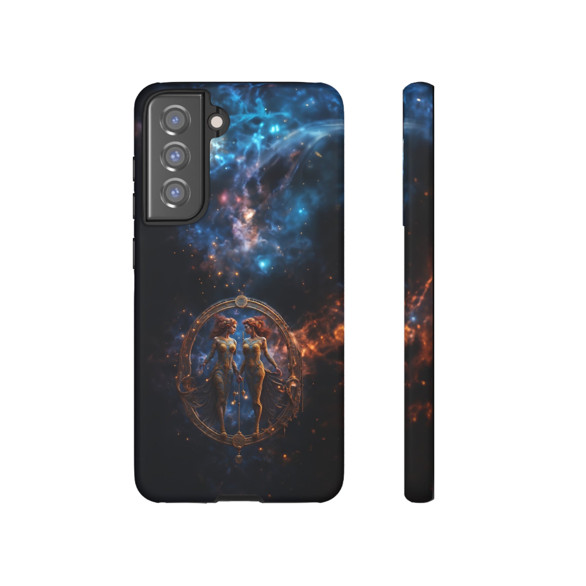 Gemini Horoscope Astrology Tough Case for iPhone Samsung Galaxy and Google Pixel Phone, Phone Case, JSCHAFFA.com