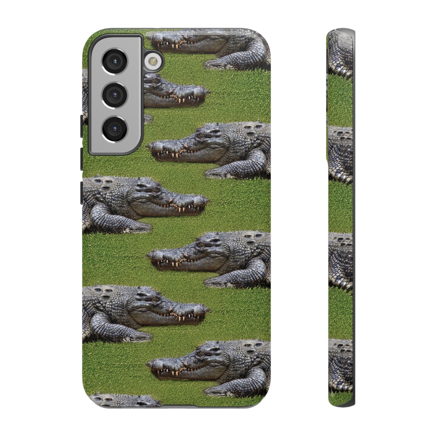 Crocodile Tough Phone Case Cover - Durable Protection with Reptile Style