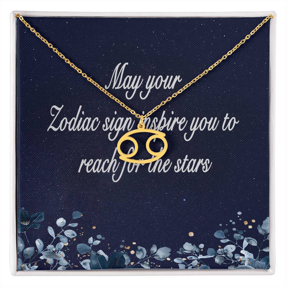 Special Custom Zodiac Necklace Choose your Zodiac Sign Jewelry JSCHAFFA.com