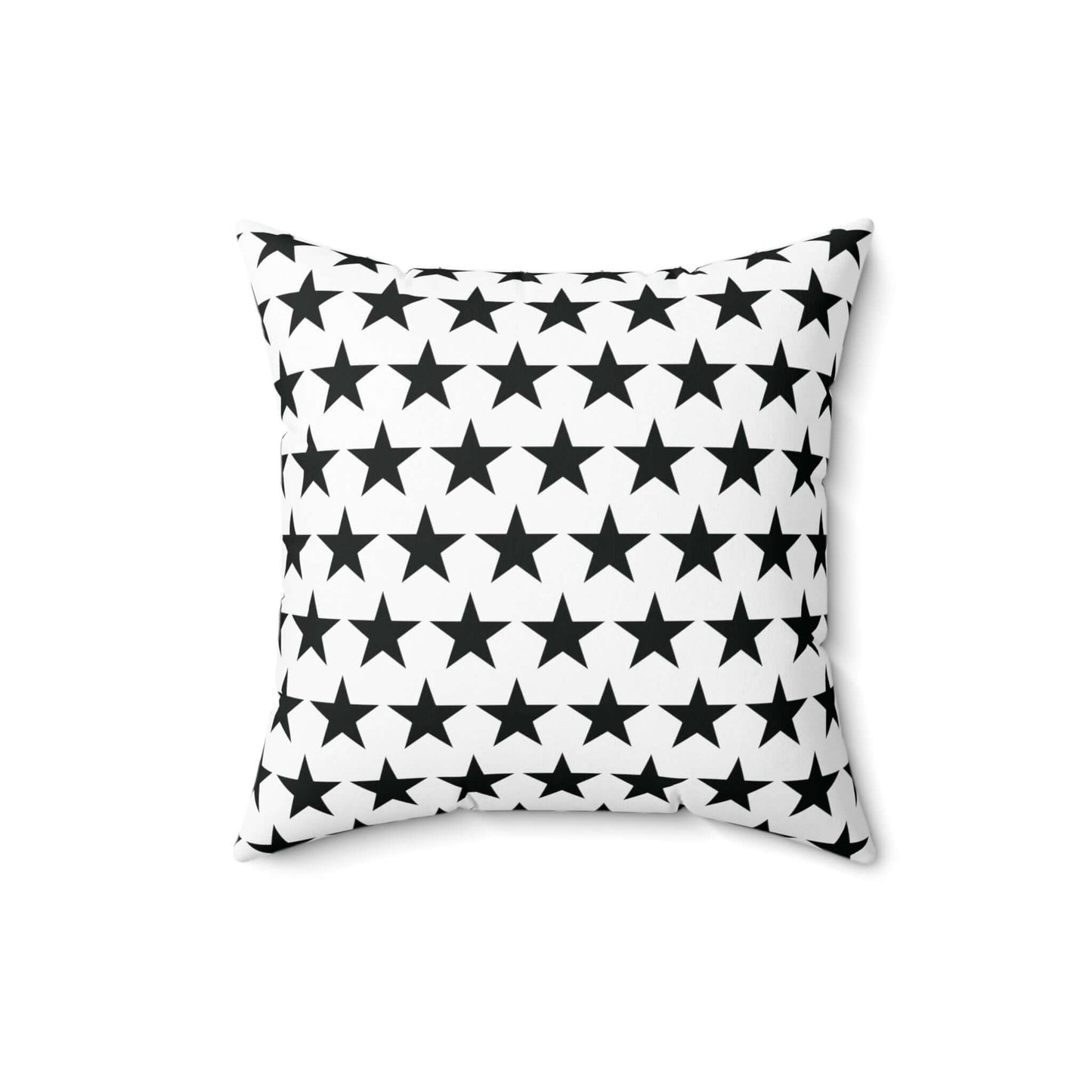 Black Star Movie Kids Square Throw Pillow, Decorative Cushion for All Seasons, Available in Four Sizes