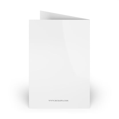 Blank Season’s Greeting Christmas Card High-Quality (10-pcs) with Envelopes - Paper products