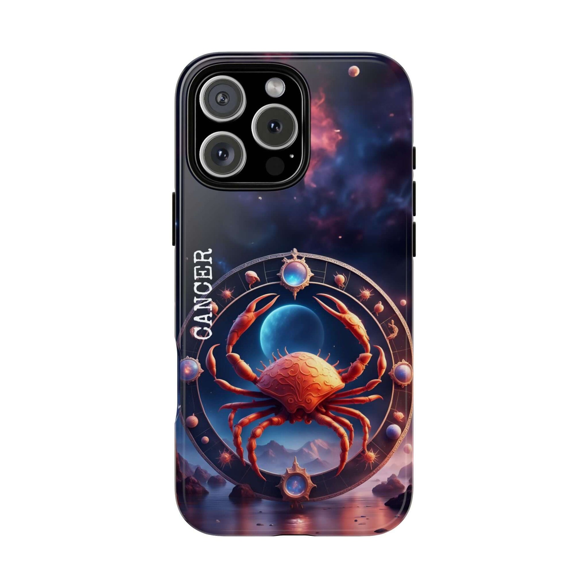 Cancer Horoscope Tough Phone Case for iPhone Google Samsung