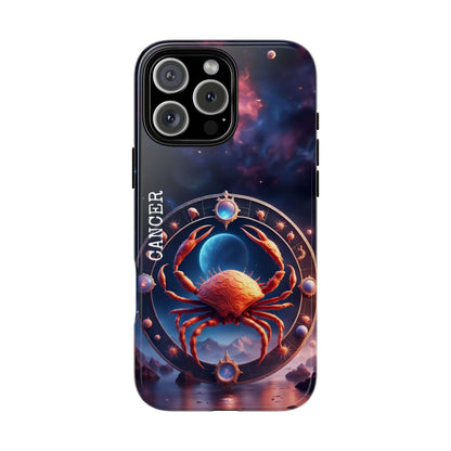 Cancer Horoscope Tough Phone Case for iPhone Google Samsung