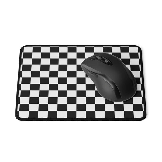 Checkered Flag Racing Mouse Pad Non-Slip Base