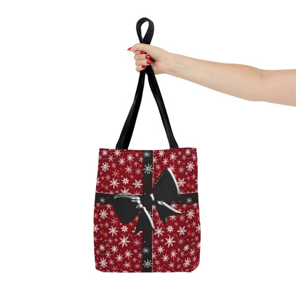 Christmas Bow Red Tote Bag - Bags