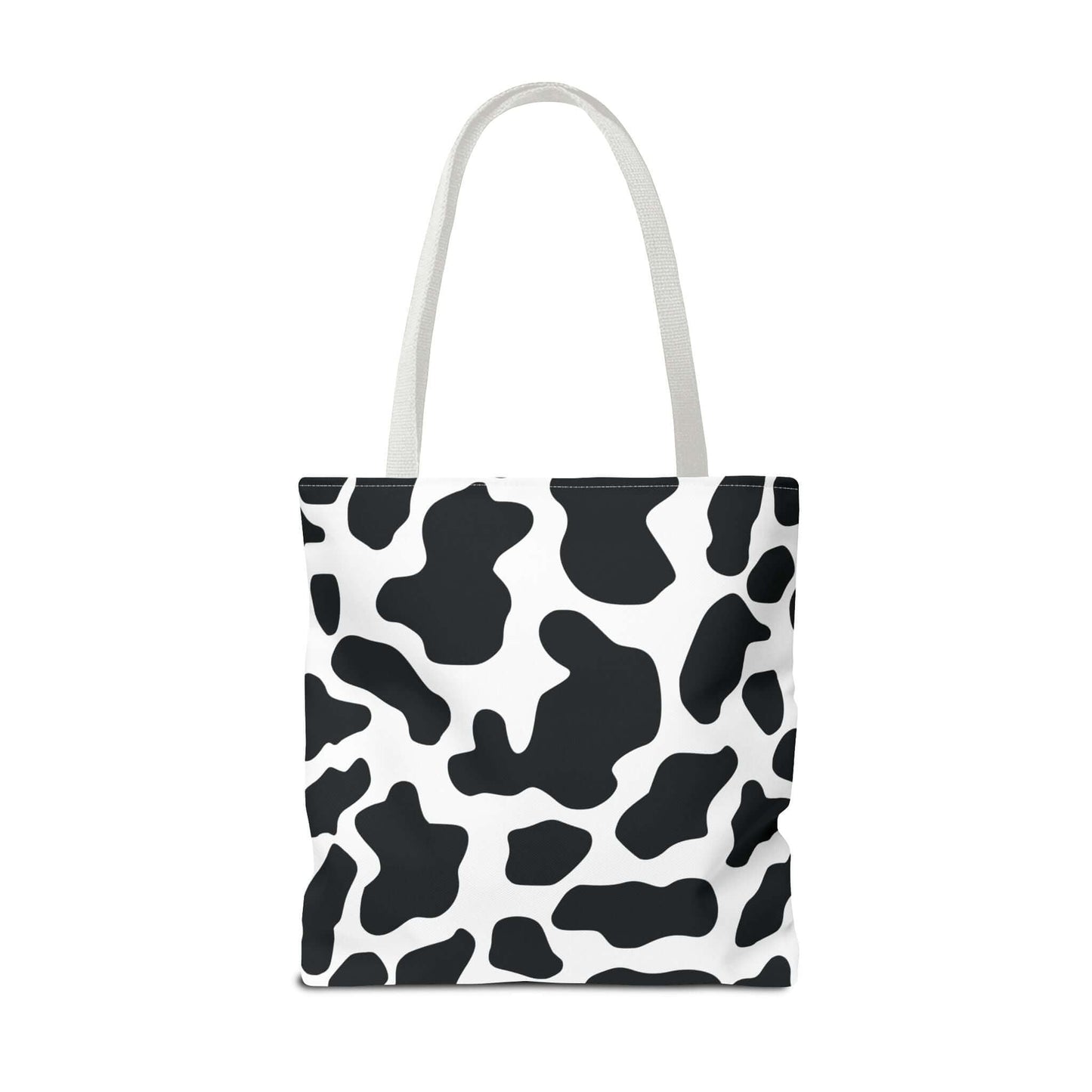 Cow Print Tote Bag - Large Reusable Shopping and Travel Bag