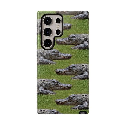 Crocodile Tough Phone Case Cover - Durable Protection with Reptile Style