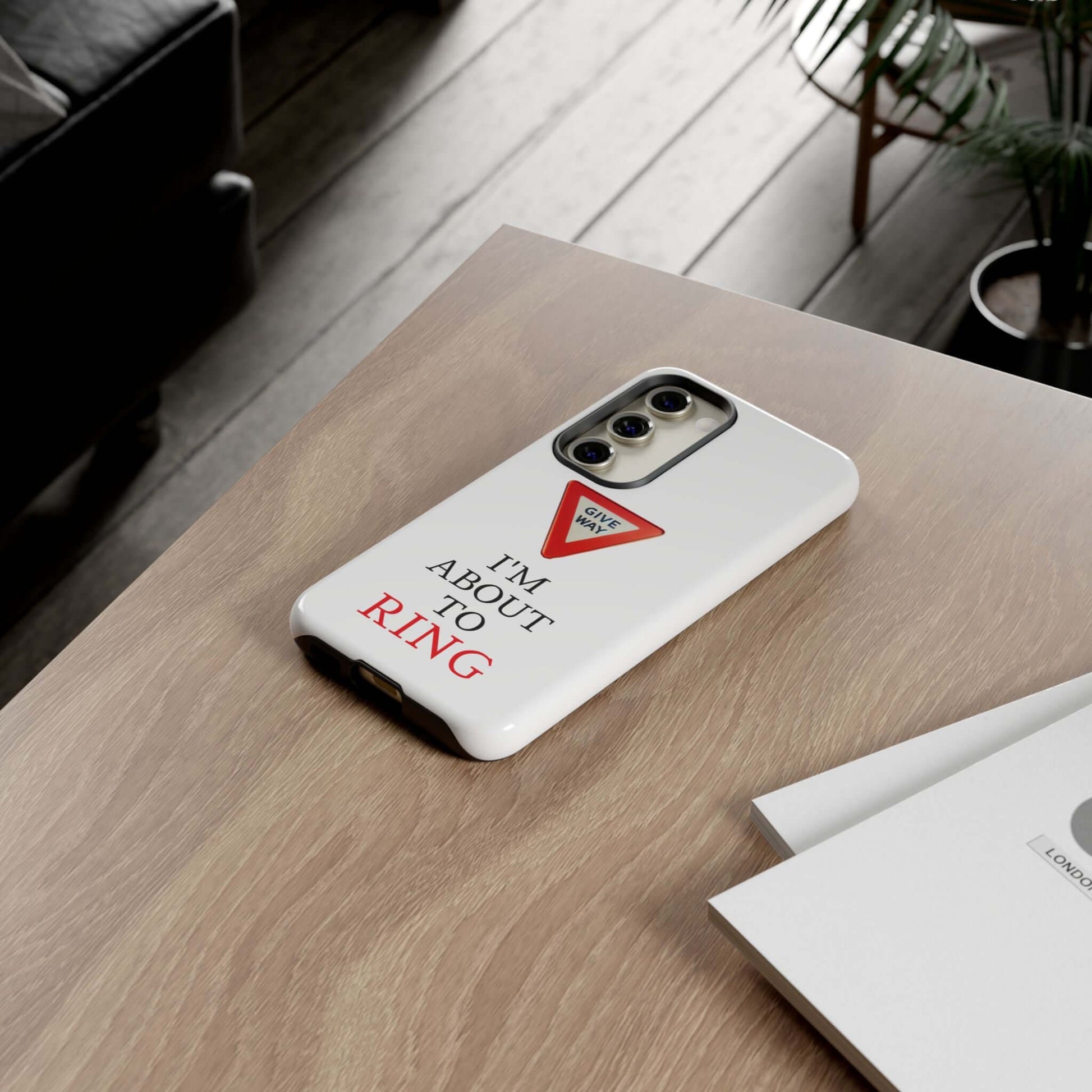 Give Way Tough Case Cover for iPhone Google and Samsung phones