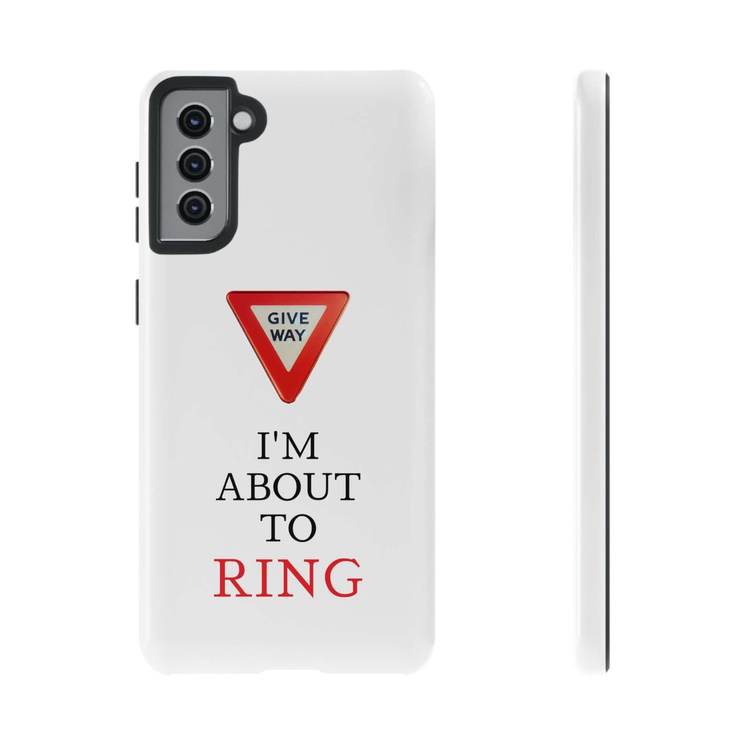 Give Way Tough Case Cover for iPhone Google and Samsung phones