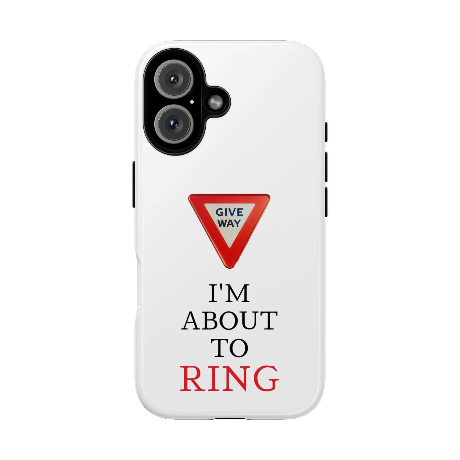 Give Way Tough Case Cover for iPhone Google and Samsung phones