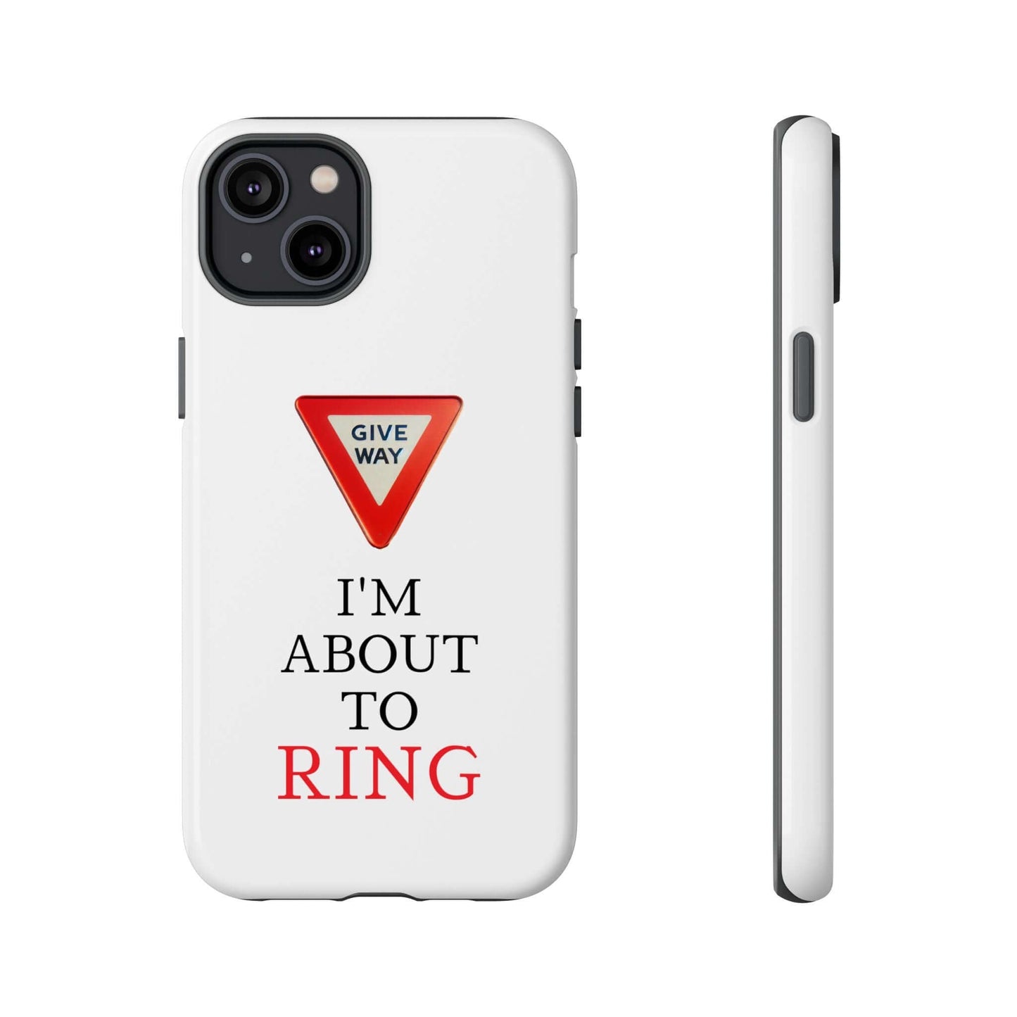 Give Way Tough Case Cover for iPhone Google and Samsung phones