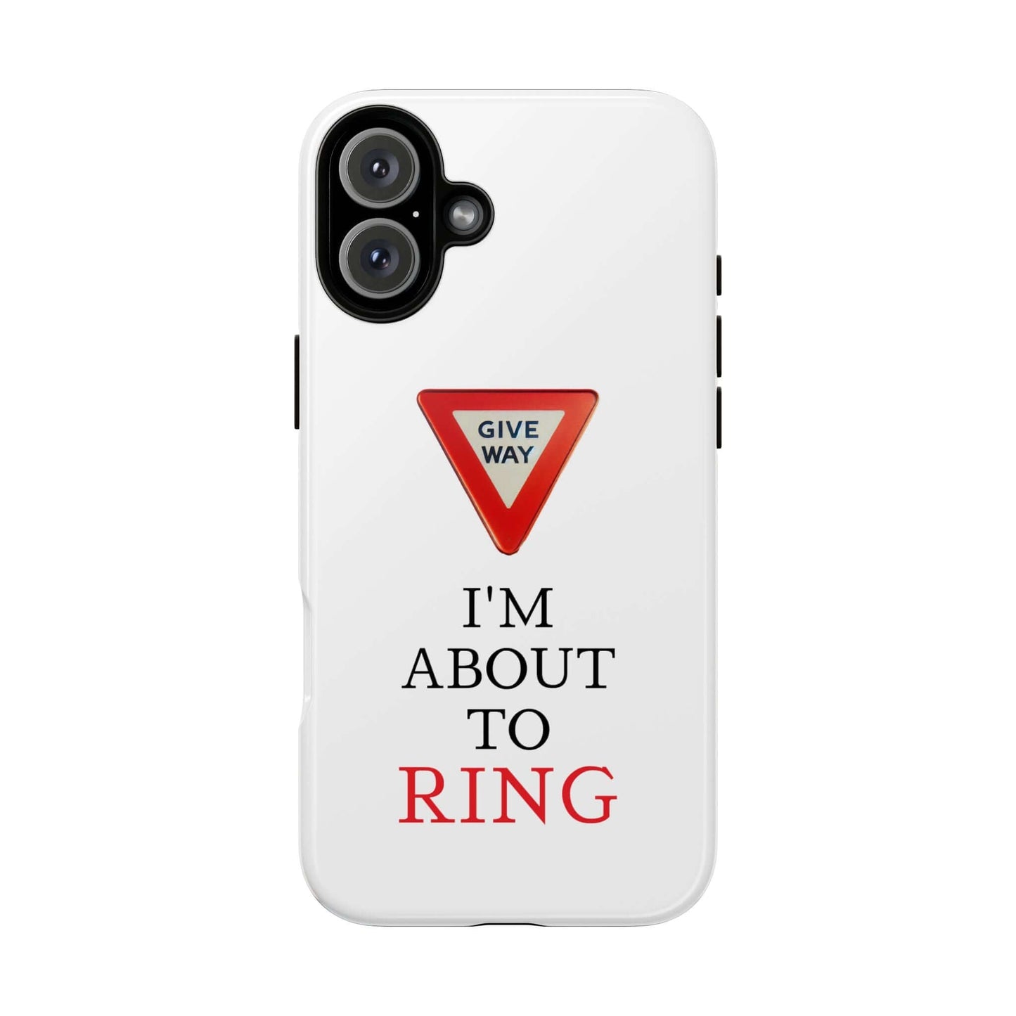 Give Way Tough Case Cover for iPhone Google and Samsung phones