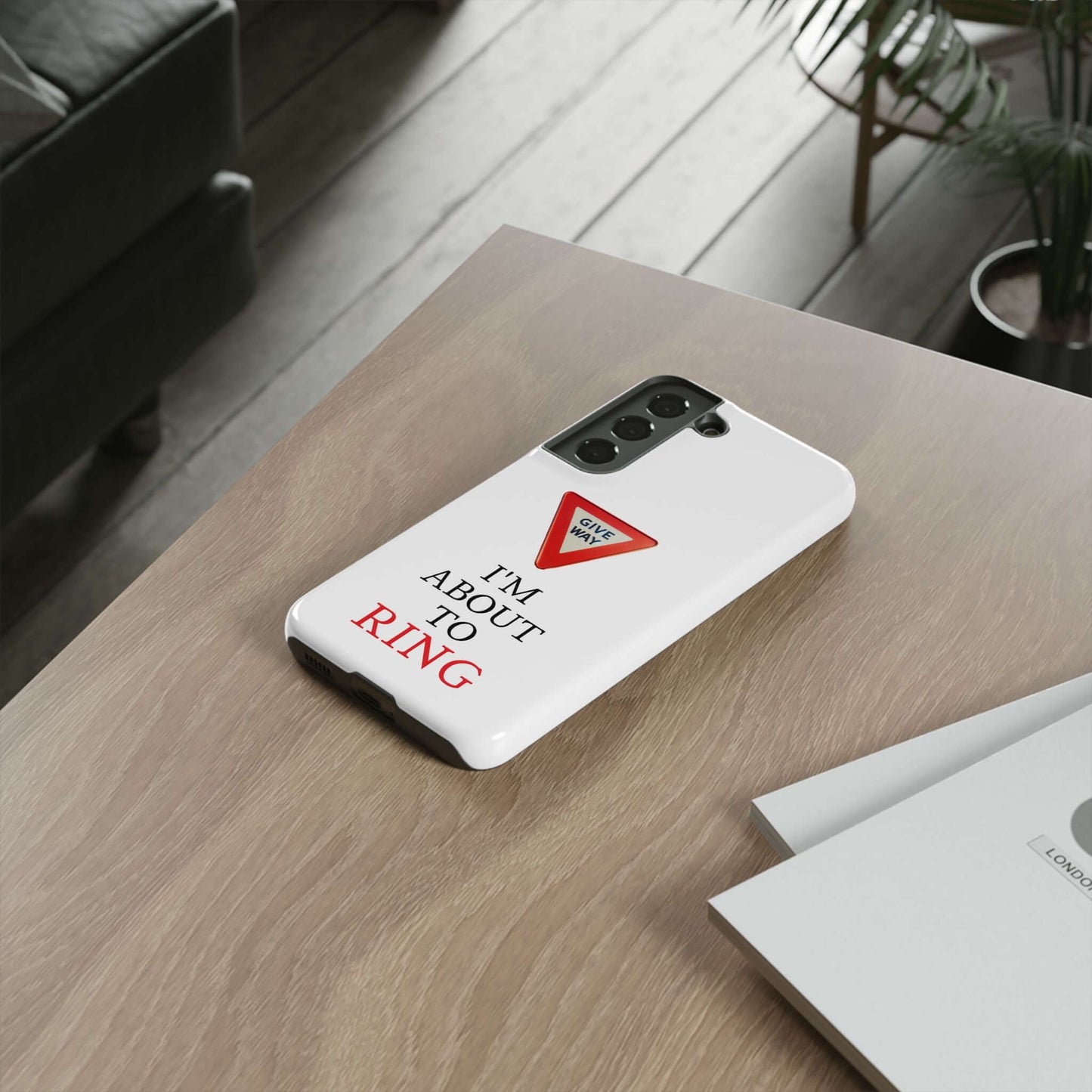 Give Way Tough Case Cover for iPhone Google and Samsung phones