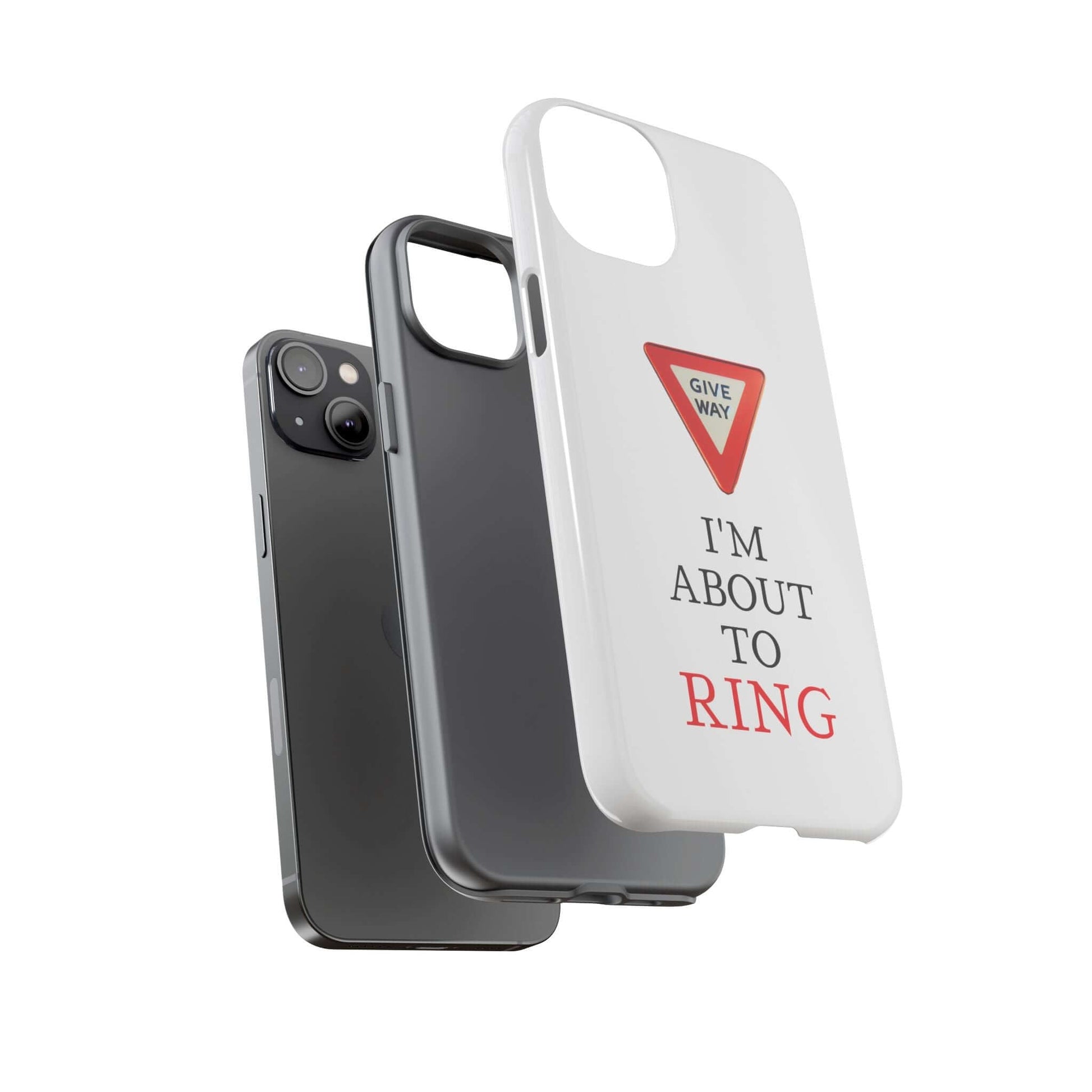 Give Way Tough Case Cover for iPhone Google and Samsung phones