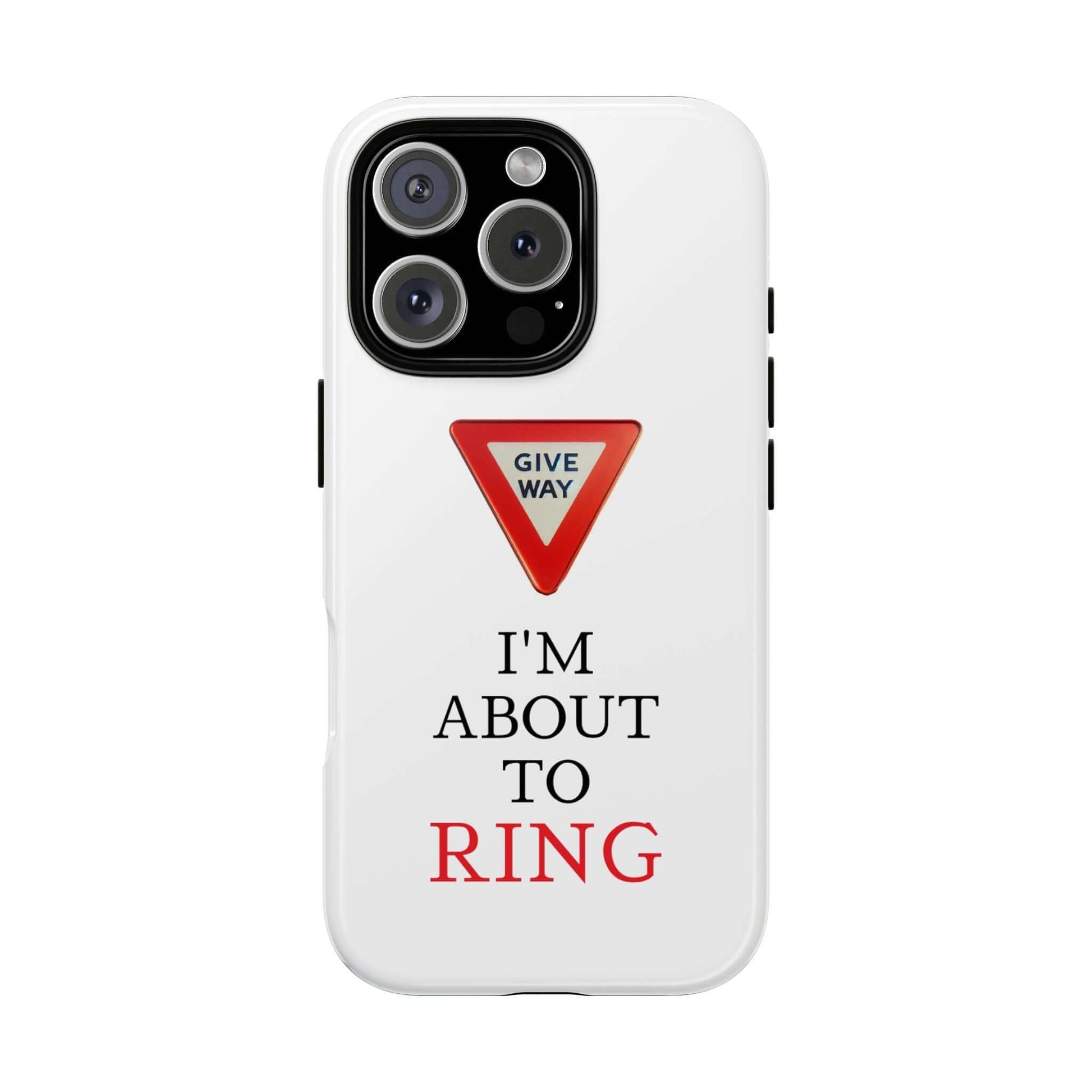 Give Way Tough Case Cover for iPhone Google and Samsung phones