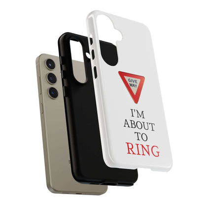 Give Way Tough Case Cover for iPhone Google and Samsung phones