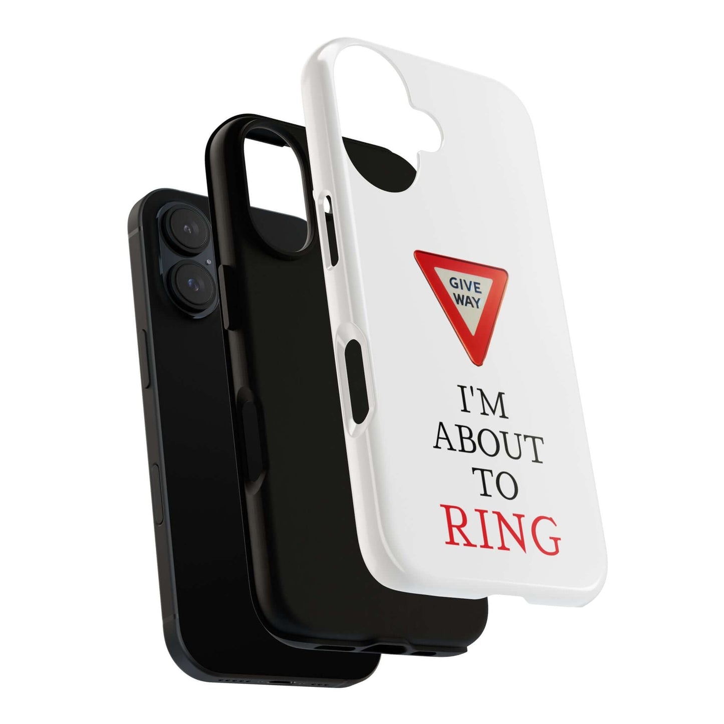 Give Way Tough Case Cover for iPhone Google and Samsung phones