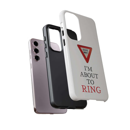 Give Way Tough Case Cover for iPhone Google and Samsung phones