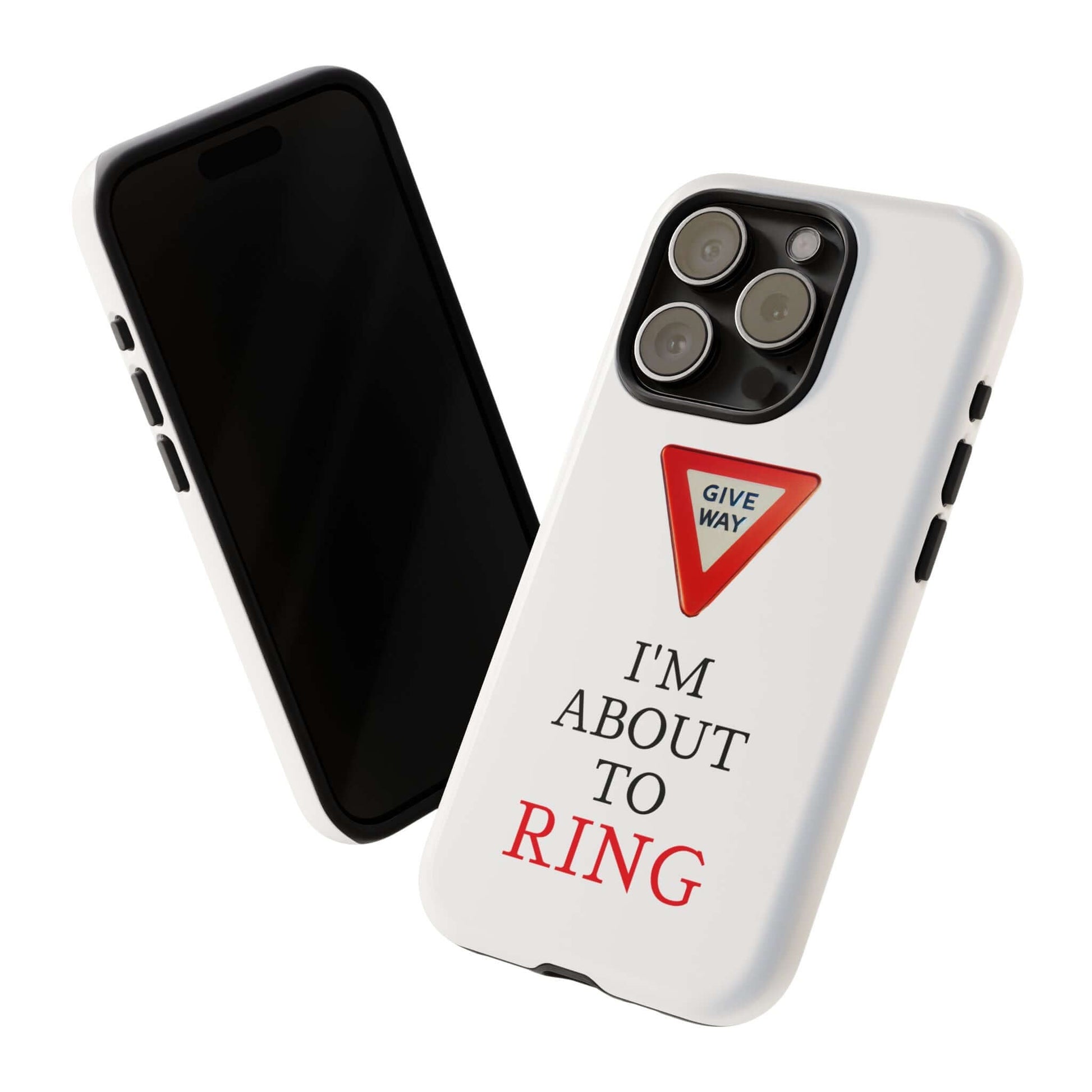 Give Way Tough Case Cover for iPhone Google and Samsung phones