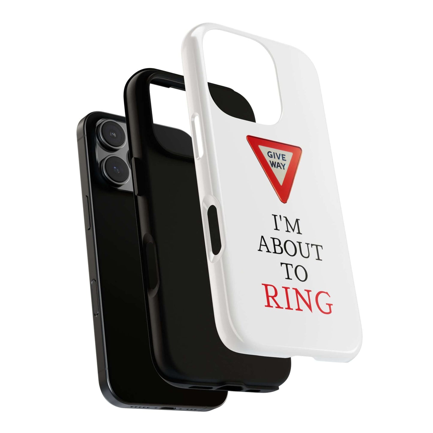 Give Way Tough Case Cover for iPhone Google and Samsung phones