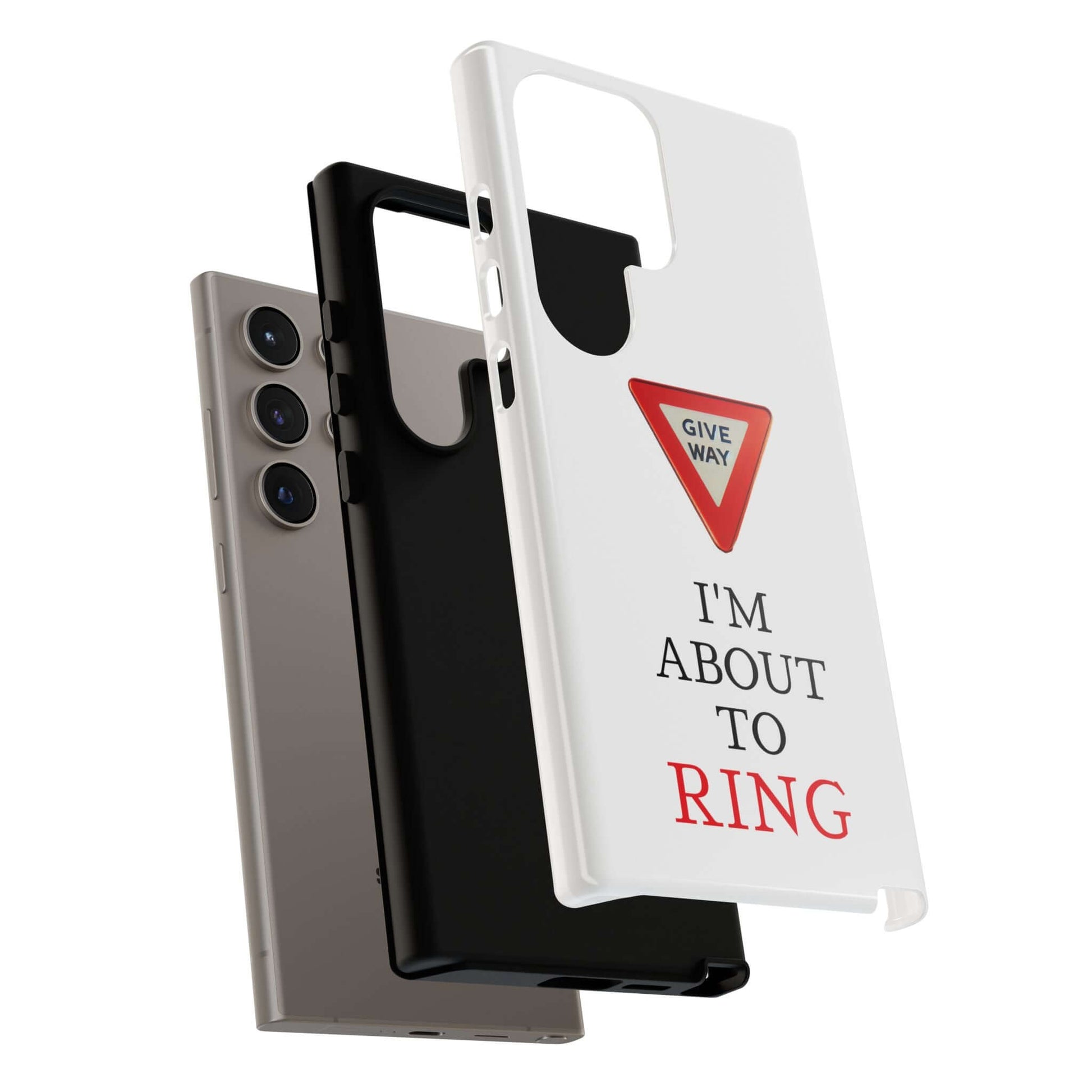 Give Way Tough Case Cover for iPhone Google and Samsung phones