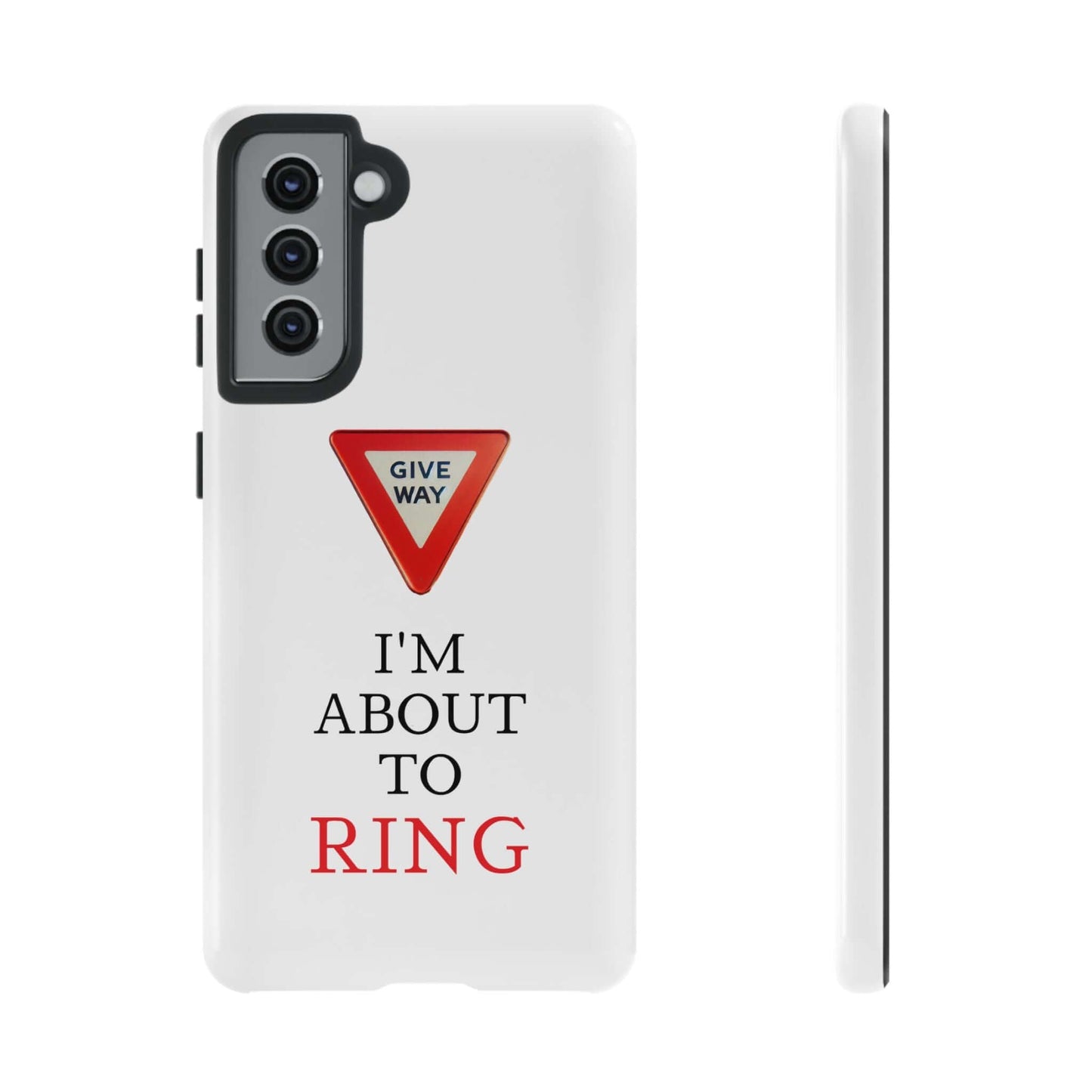 Give Way Tough Case Cover for iPhone Google and Samsung phones