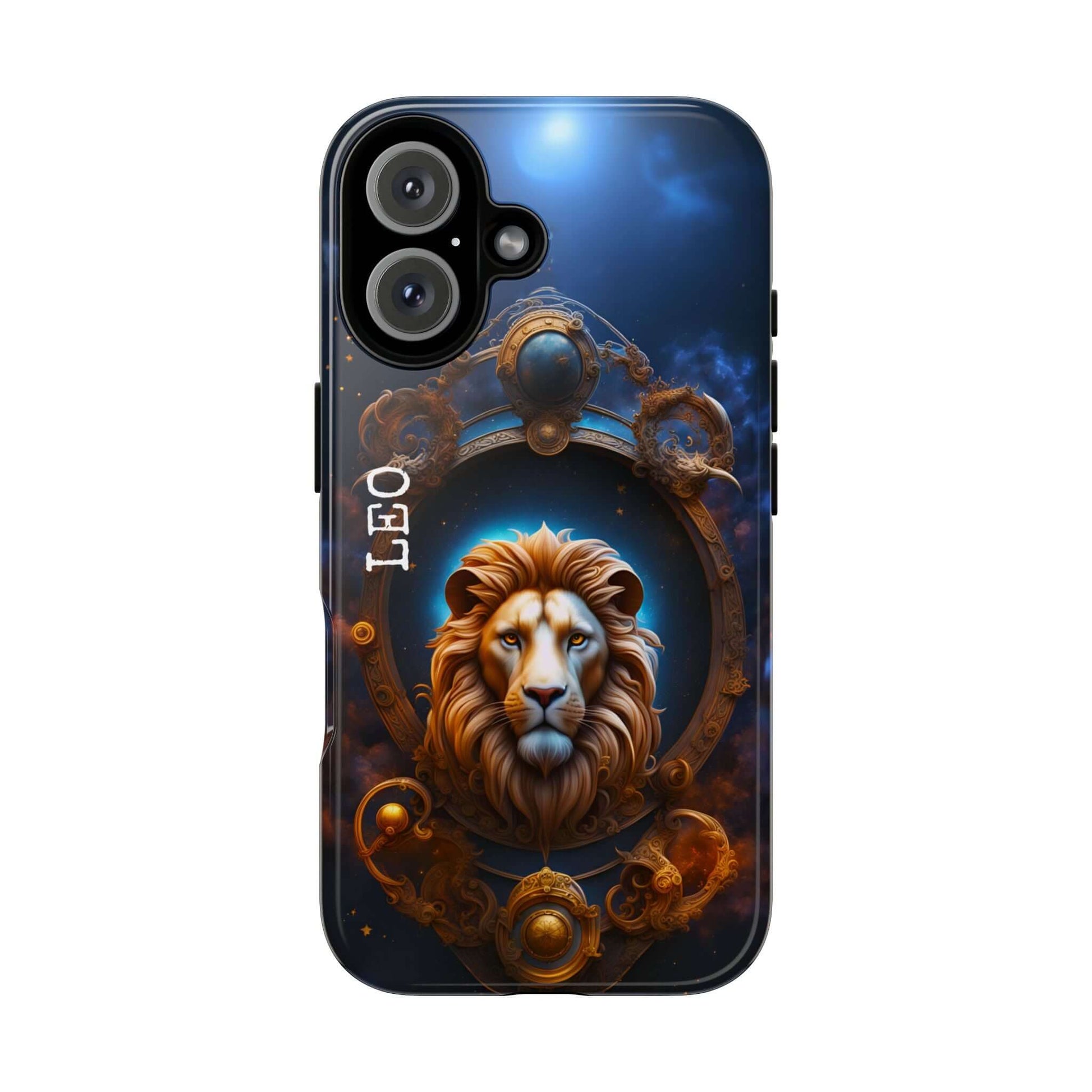 Leo Horoscope Tough Phone Case for iPhone Samsung Google Phones