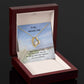 To My Adorable Wife Gold Forever Love Necklace