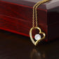 To My Adorable Wife Gold Forever Love Necklace