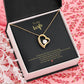 My Dearest Wife, Everything Message Card Forever Love Necklace