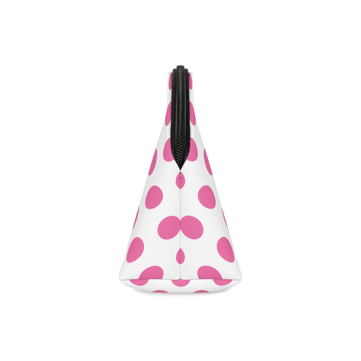 Pink polka dot Makeup Bag