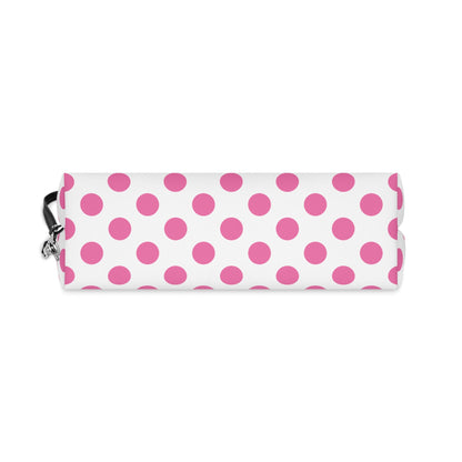 Pink polka dot Makeup Bag