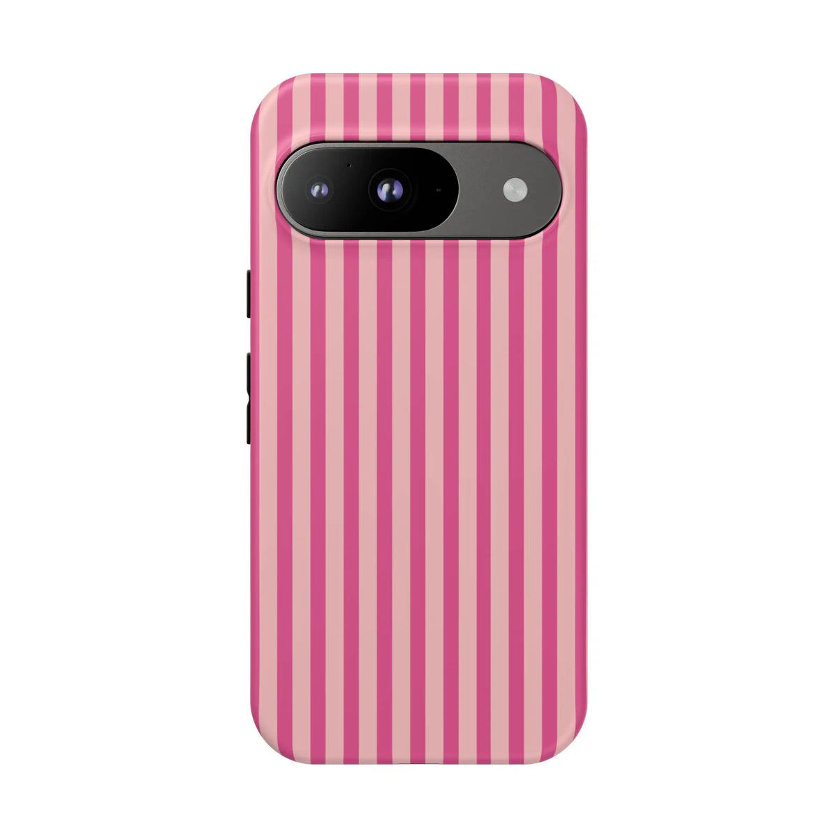 Pink Stripe Everyday Phone Case Cover Protective Smartphone Cover Trendy Accessories - Google Pixel 9 / Matte - Phone