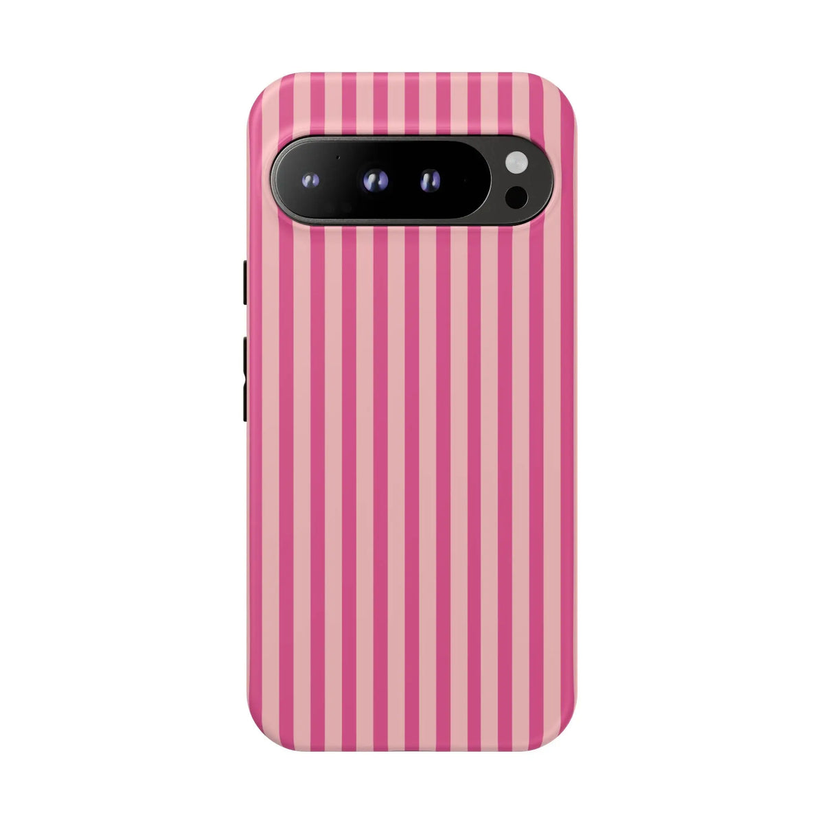 Pink Stripe Everyday Phone Case Cover Protective Smartphone Cover Trendy Accessories - Google Pixel 9 Pro XL / Matte