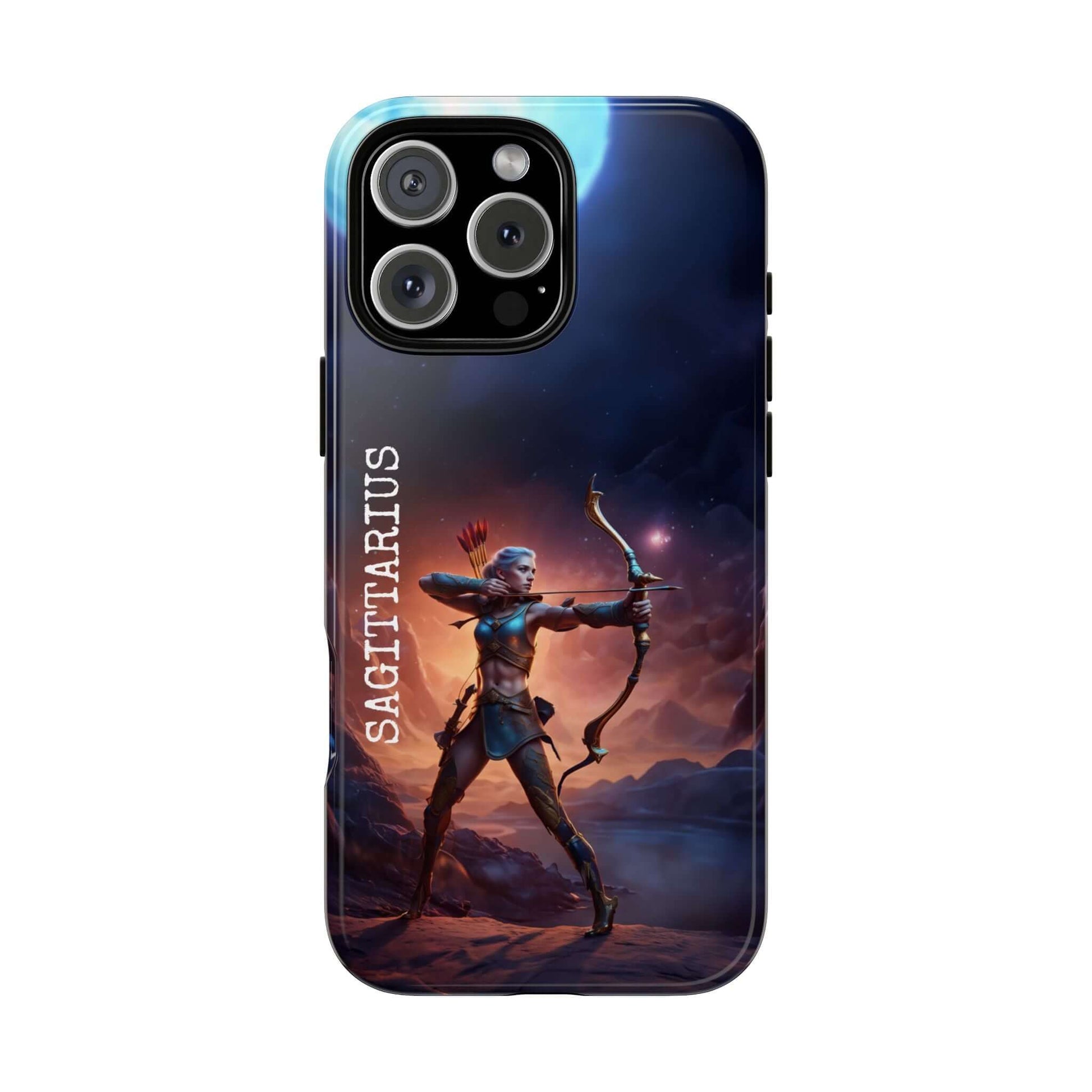 Sagittarius Tough Phone Case for iPhone Samsung and Google phones