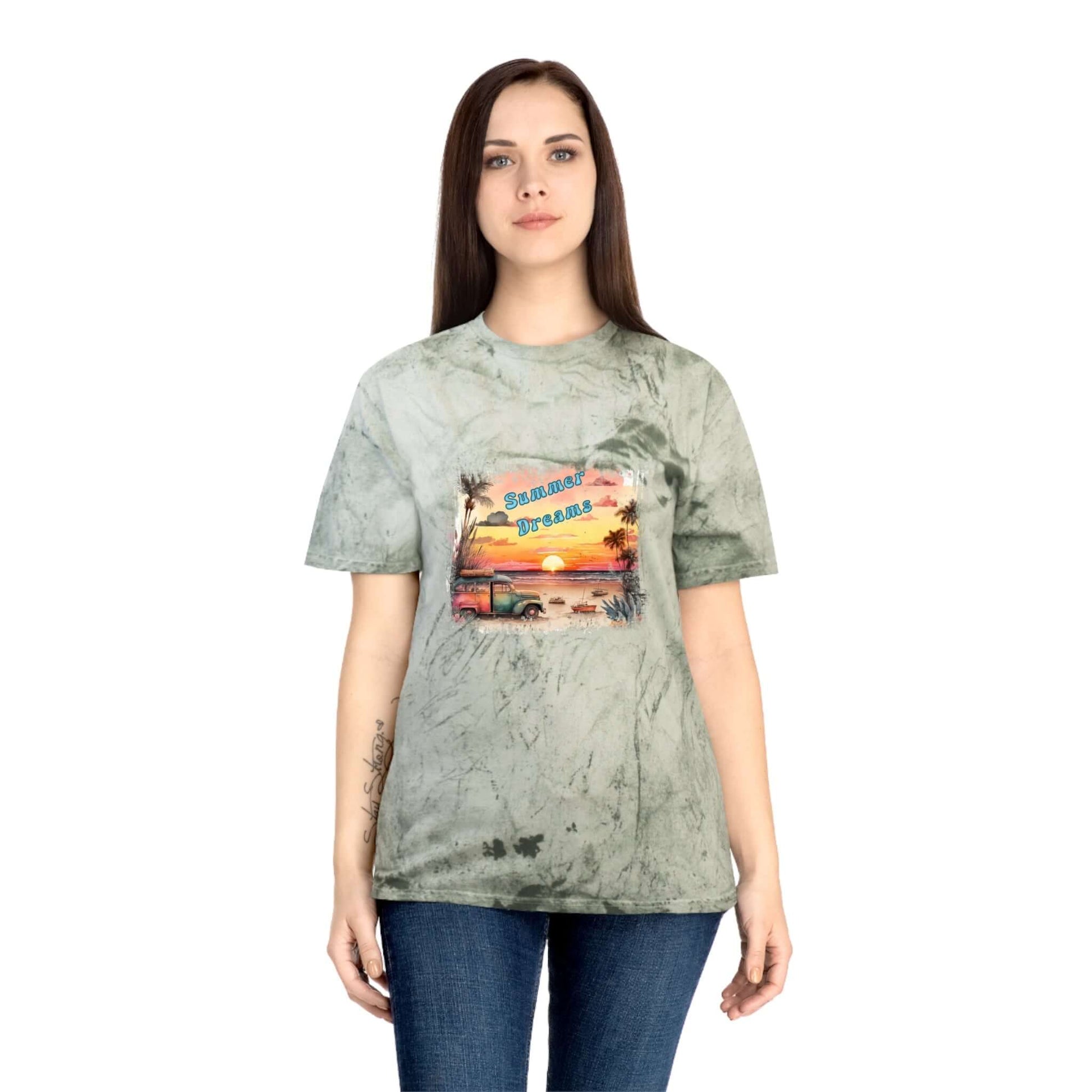 Summer Dreams Unisex Color Blast T Shirt