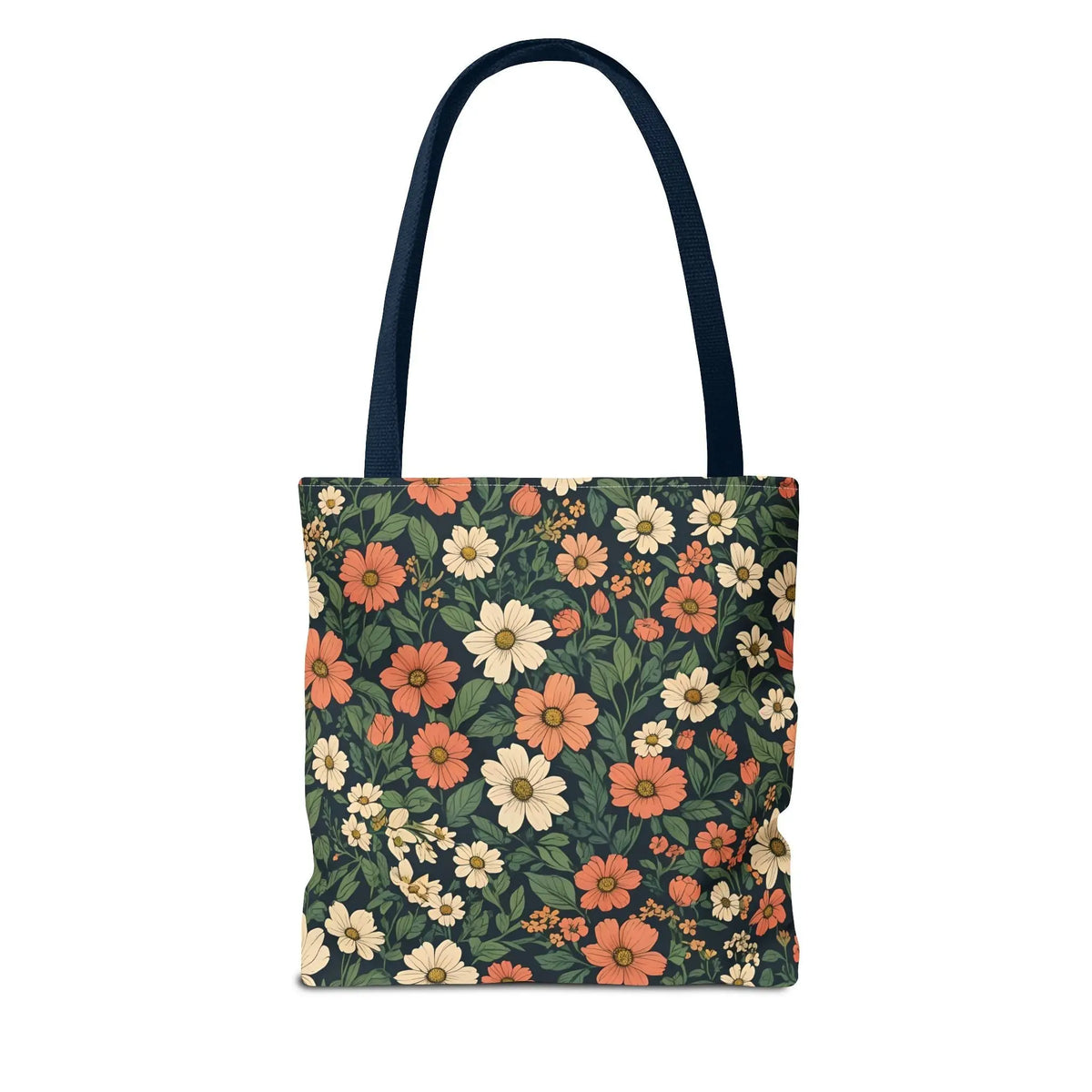 Tote Bag Floral Design Shopping Carry Travel Bag - Tote Bag