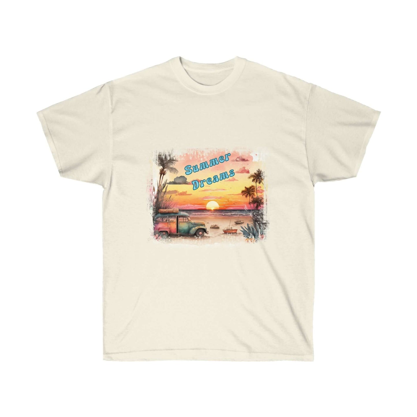 Unisex Beach Sunset Ultra Cotton Tee