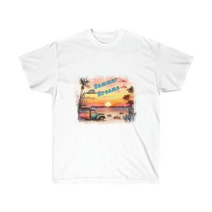 Unisex Beach Sunset Ultra Cotton Tee