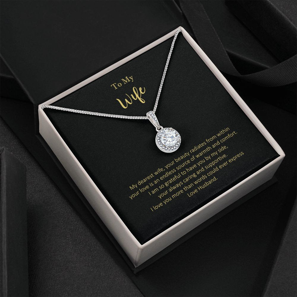 Wife Eternal Beauty Love Necklace