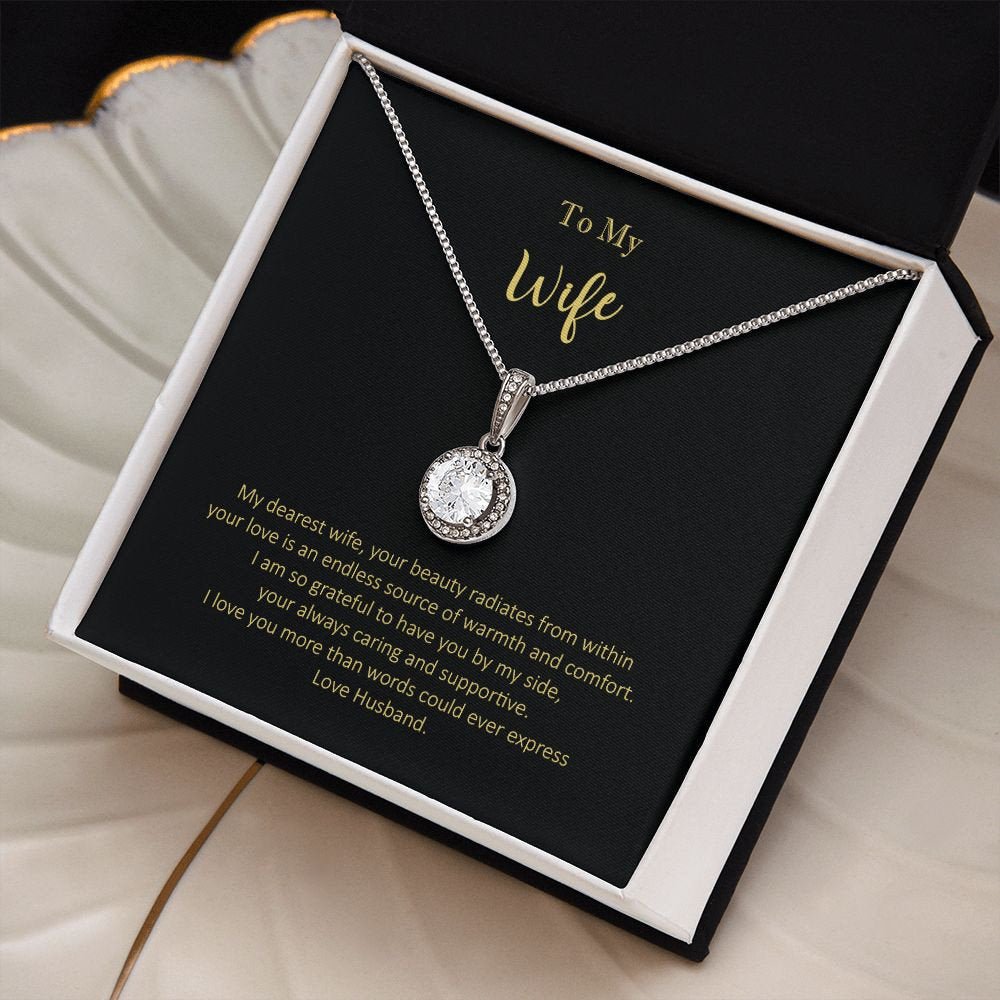 Wife Eternal Beauty Love Necklace