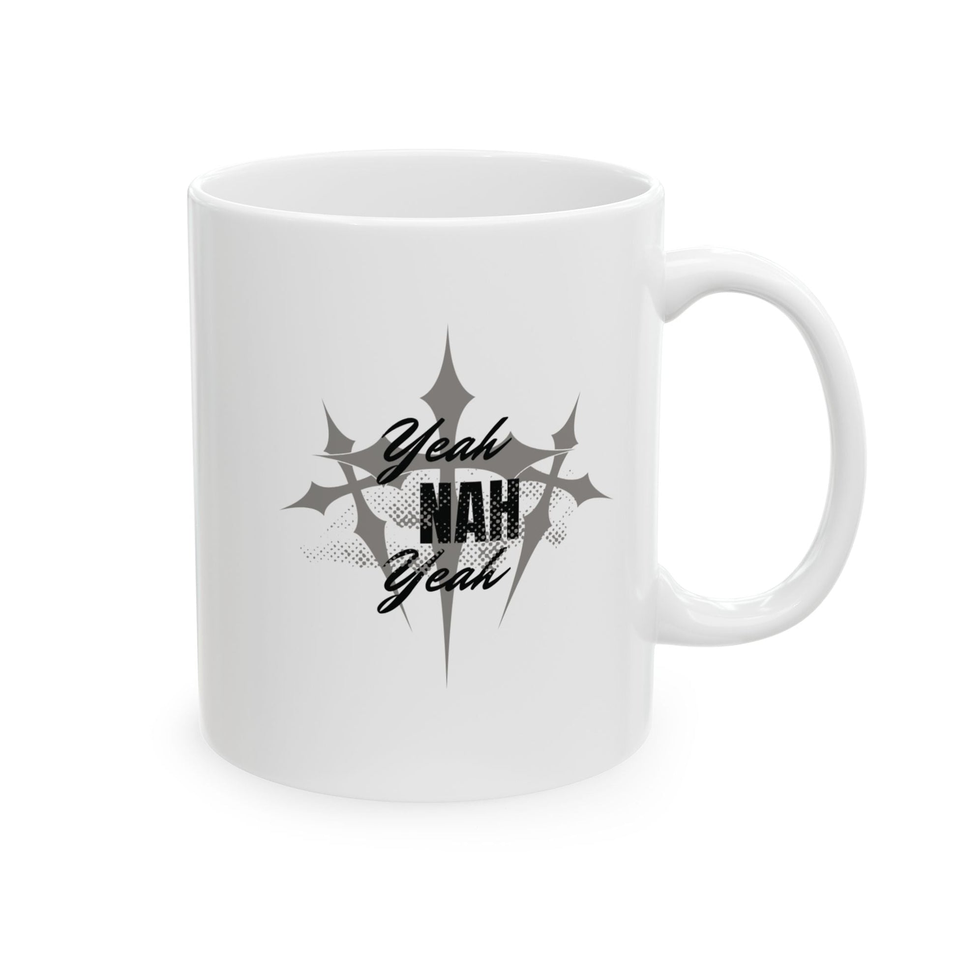 Yeah Nah Yeah Ceramic Coffee Travel Mug Australian Slang Gift Yeah Nah Yeah - Mug