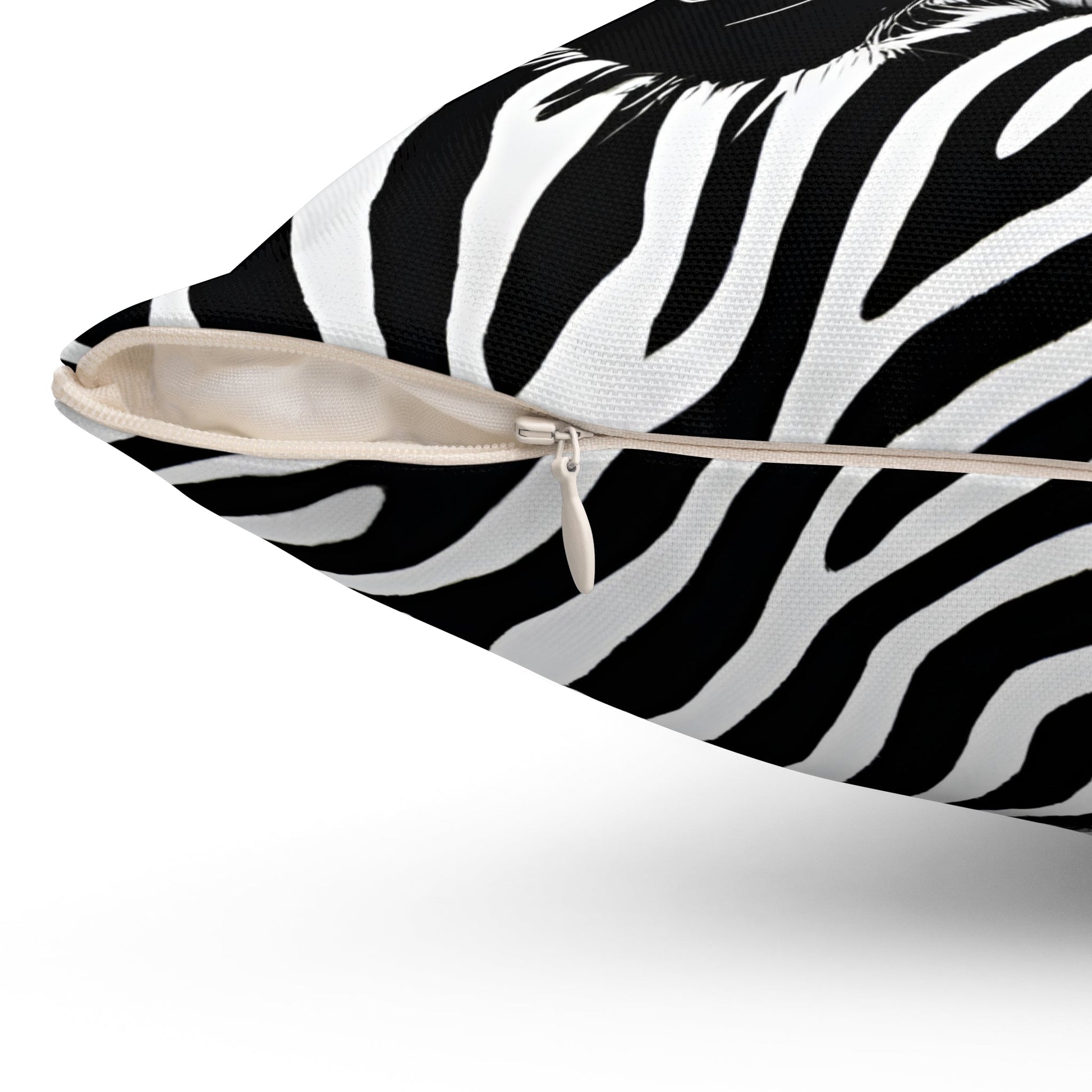 Zebra Pillow Square Throw Pillow