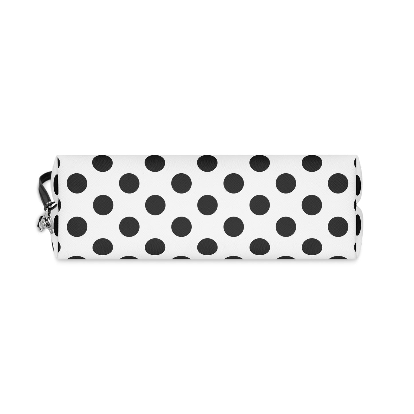 Black Polka dot Makeup Bag Bags JSCHAFFA.com